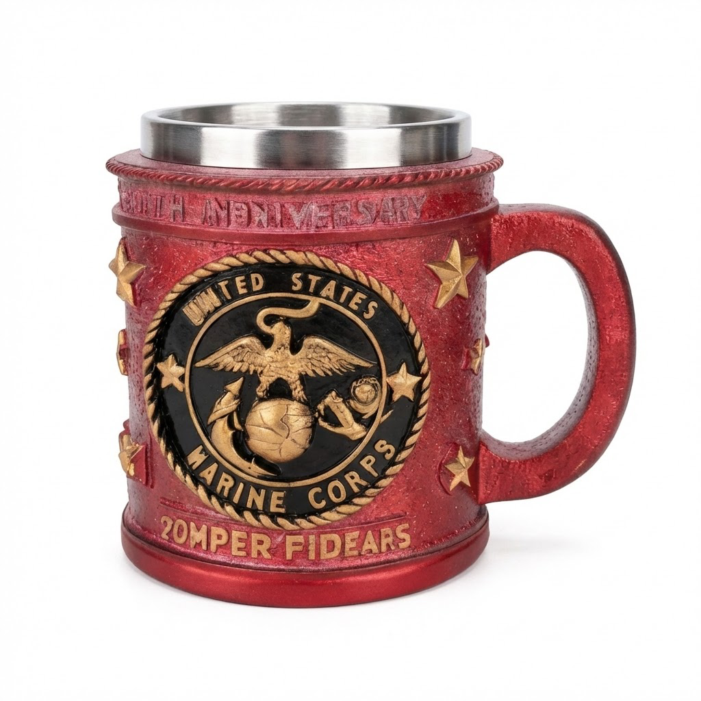 3D Military Mug Collection - Armed Forces Coffee Cup | Stainless Steel Tactical Mug
