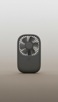 Portable Handheld Fan Charcoal Fog