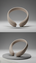 Wearable Neckband Cooler Soft Taupe