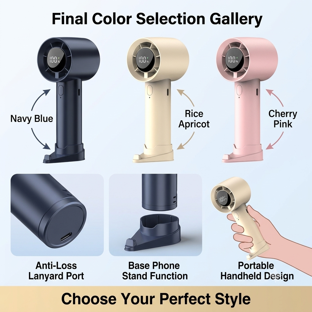 SipTrick™ H3 Handheld High-Speed Fan
