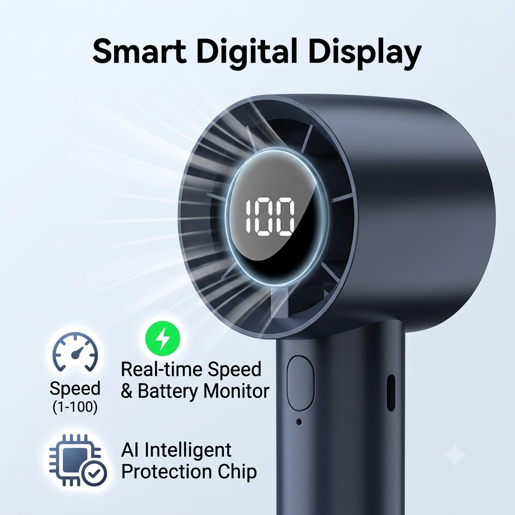 SipTrick™ H3 Handheld High-Speed Fan