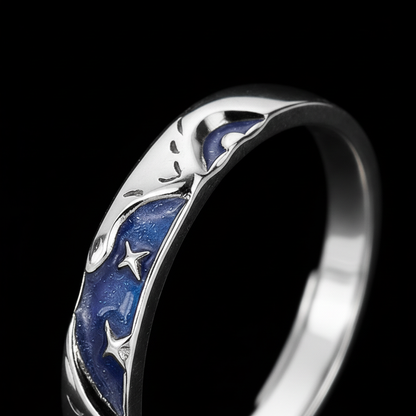 Starry Night Ring macro detail