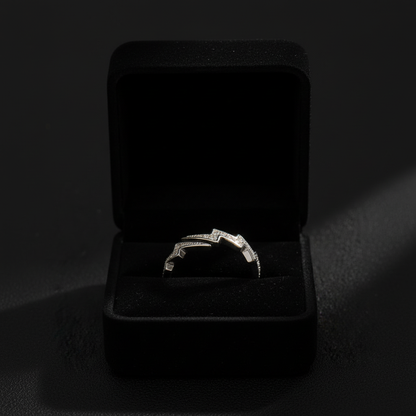 Lightning Bolt Ring gift box packaging