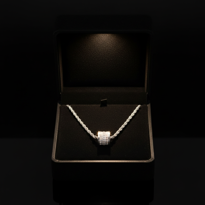Barrel Pendant Necklace gift box packaging