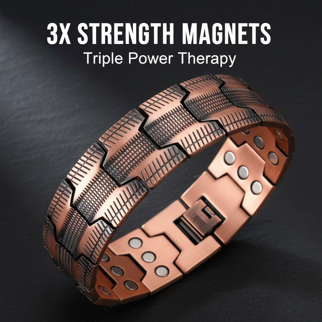 3X strength magnets - triple power magnetic therapy