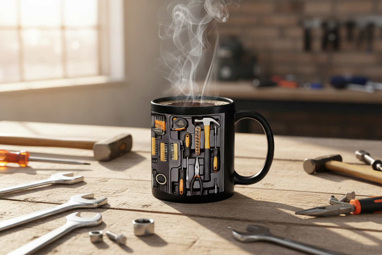 工具箱马克杯使用场景图
