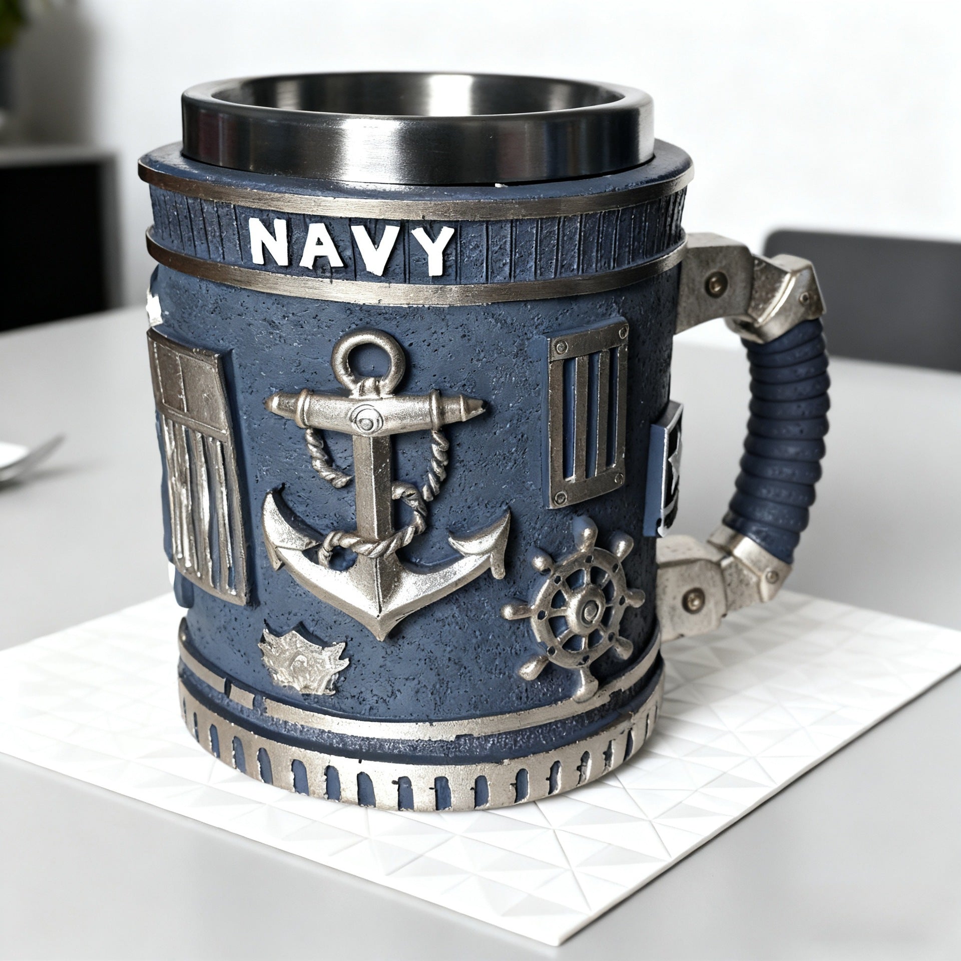 3D Military Mug Collection - Armed Forces Coffee Cup | Stainless Steel Tactical Mug