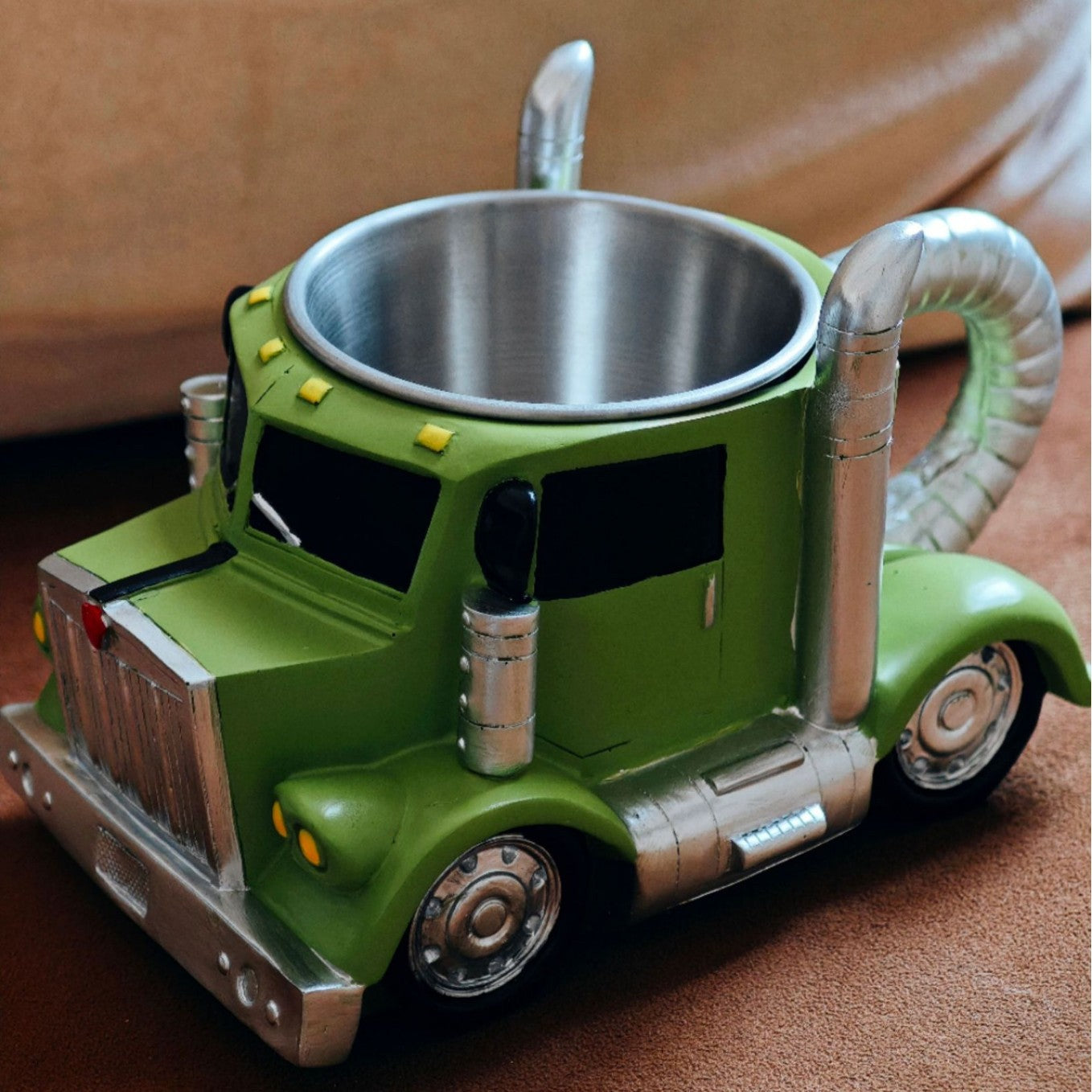 Creative 3D Truck Shaped Mug - Stainless Steel Coffee Cup - Multiple Colors